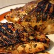 Chicken with Peanut BBQ Sauce