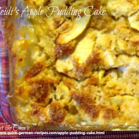 Apple Pudding Cake