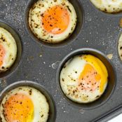 Poached Eggs in a Muffin Tin