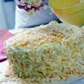 CHOCOLATE CAKE w/COCONUT FROSTING