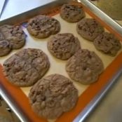 Thick and Chewy Nutella Chocolate Chip Cookies