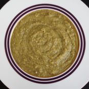 Pureed Pea Soup With Mushrooms