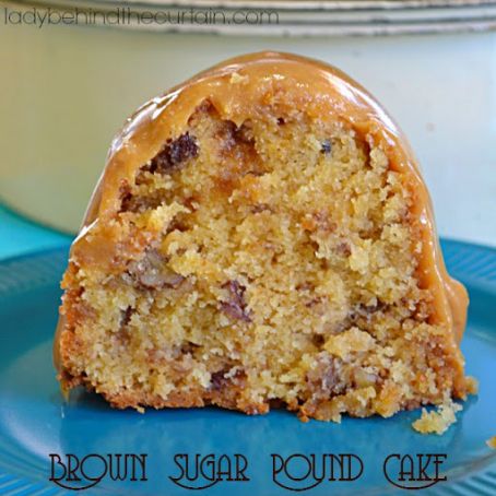 Brown Sugar Pound Cake