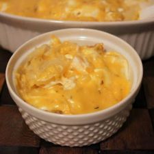 CREAM CHEESE SCALLOPED POTATOES