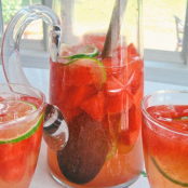 Sparkling Watermelon Sangria