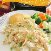 CROCK POT CHICKEN AND GRAVY