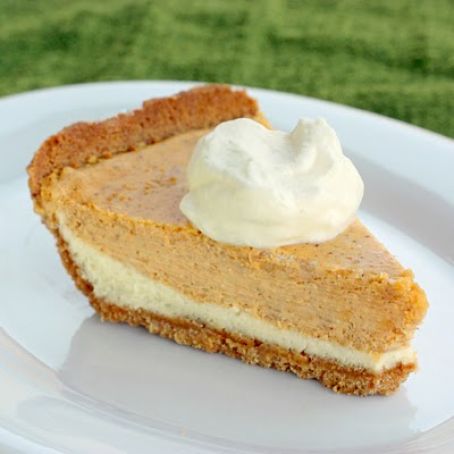 Double Layer Pumpkin Cheesecake