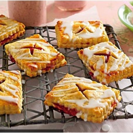 Strawberry-Rhubarb Tartlets