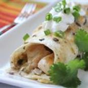 Creamy Chicken Enchiladas II