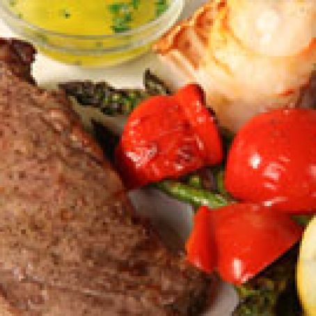 Steak and Lobster Tails