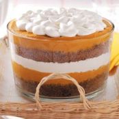 Pumpkin Gingerbread Trifle
