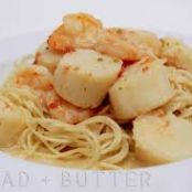 ANGEL HAIR PASTA WITH SCALLOPS