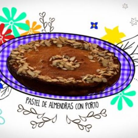 FLOURLESS ALMOND AND PORTO CAKE