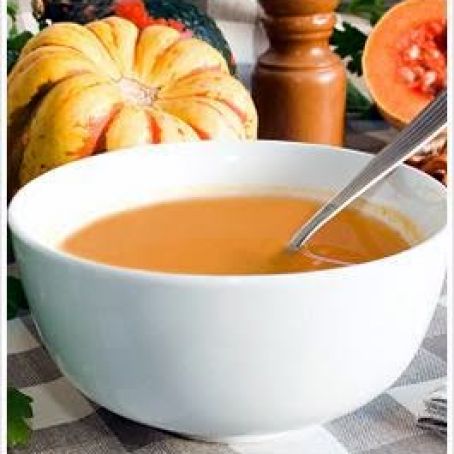 Pumpkin and Sweet Potato Soup