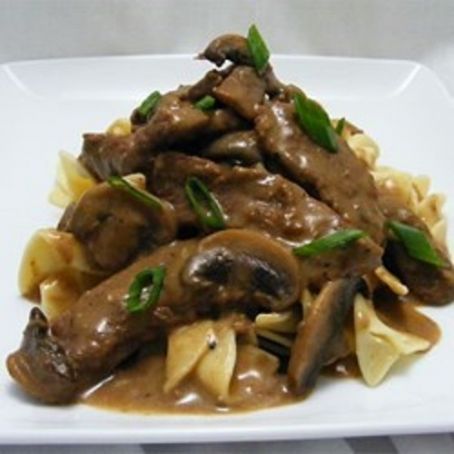Beef Stroganoff
