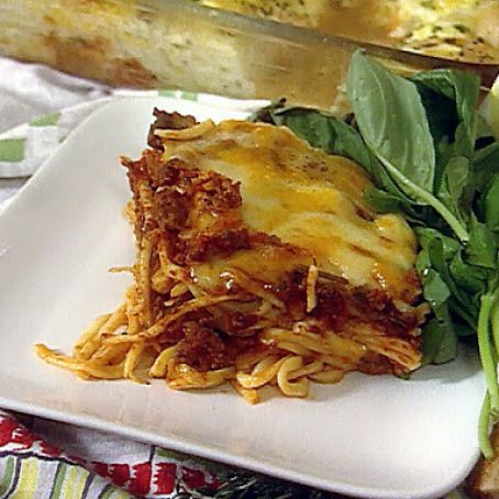 Baked Spaghetti (Paula Deen)