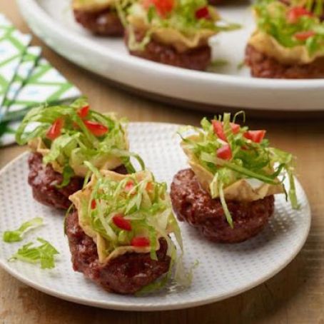 Taco Salad Bites