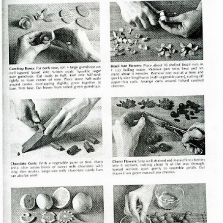 Frosted Grapes Illustrated Directions