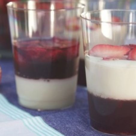 Tres Leches and Strawberry Gelatin