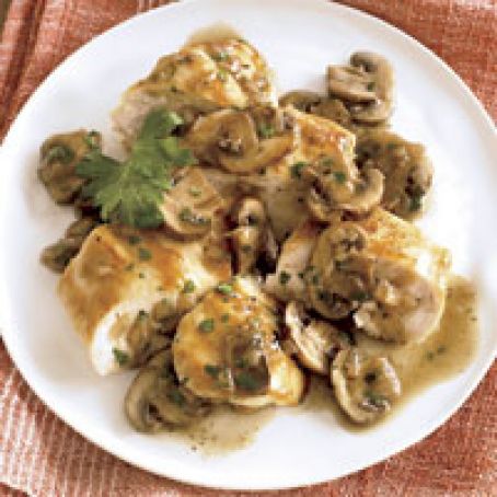 Skillet Chicken with Mushroom-Marsala Sauce
