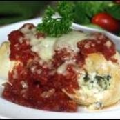 Three-Cheese Chicken Cannelloni