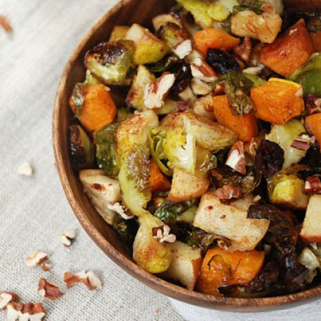 Paleo Roasted Fall Veggies
