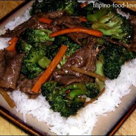 Beef and Broccoli Regina's Recipe