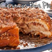 Cinnamon Bun Pie