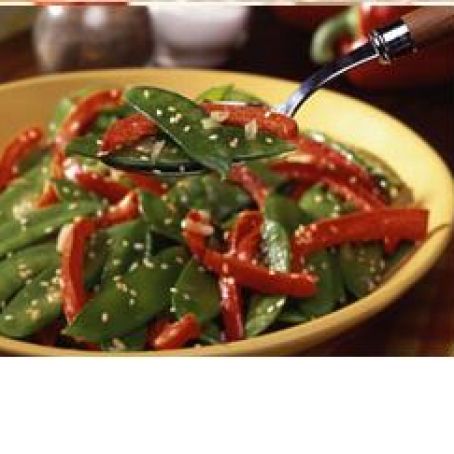 Sesame Snow Peas
