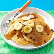 Chocolate Chip Elvis Pancakes Recipe