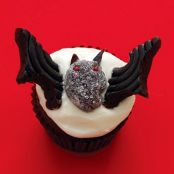 Vampire Bat Cupcakes