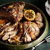 Slow-Roasted Pork with Citrus and Garlic