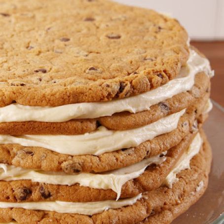 Chocolate Chip Cookie Cake