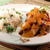 CERDO EN SALSA DE CACAHUATE