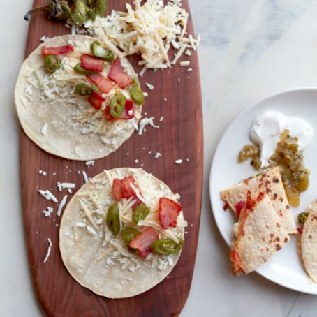 Bacon, Cheese and Jalapeño Tacos
