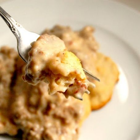 Biscuits and Sausage Gravy