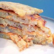 Banana Pecan Pancakes with Maple Honey Butter