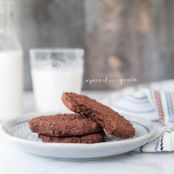 ALMOND PULP DOUBLE CHOCOLATE COOKIES