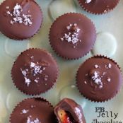 Chocolate Peanut Butter & Jelly Cups