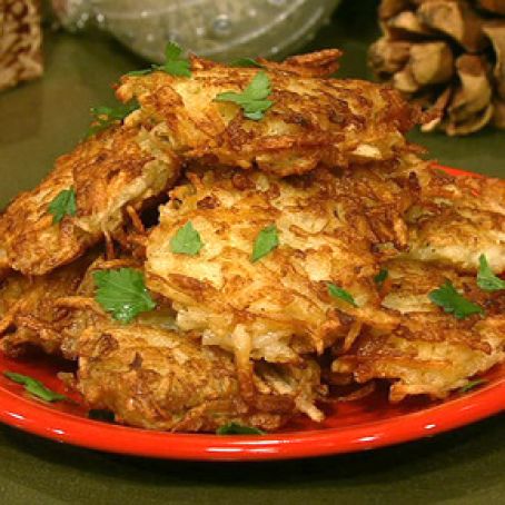 Chew:  Michael Symon's Dad's Potato Pancakes
