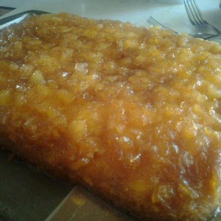 PINEAPPLE UPSIDE DOWN CAKE..EASY PEASY