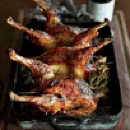 Honey-and-Lemon-Glazed Roast Chicken