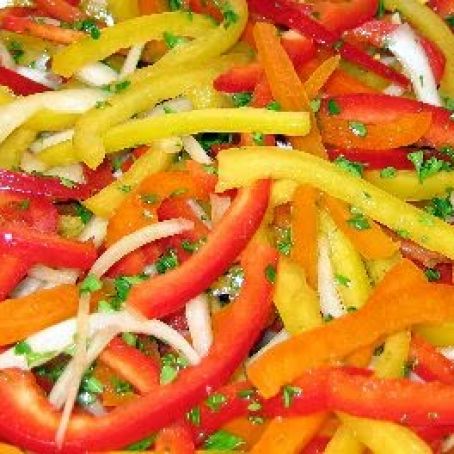 Three Pepper Salad