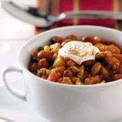 Turkey Chili with Penne