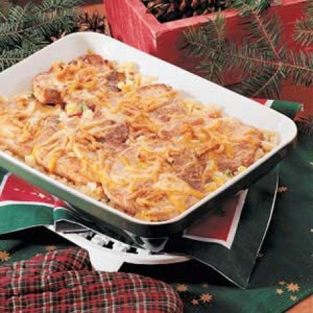 Pork Chops O'Brien Recipe