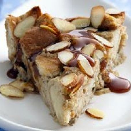 Apple and Caramel Bread Pudding