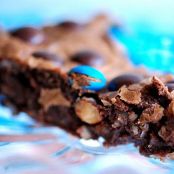 Almond Joy Brownie Wedges