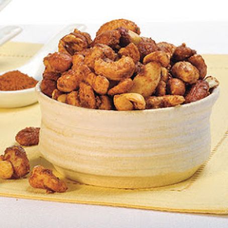Light Candied Spiced Mixed Nuts