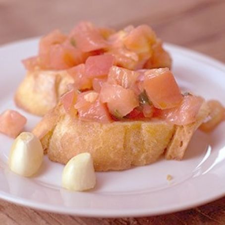 Tomato and Basil Bruschetta