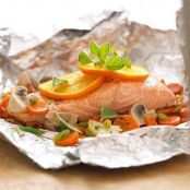 Salmon-Vegetable Bake